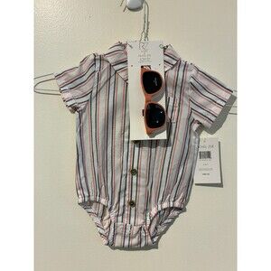 NWT Rachel Zoe Bodysuit & Sunglasses Outfit - 6-9M